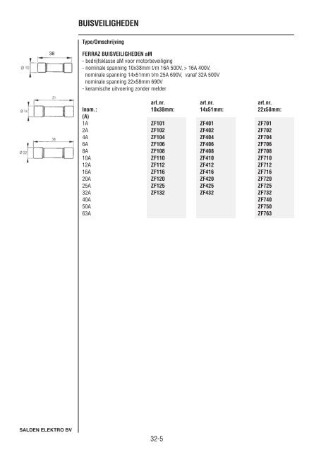 Catalogus Elektrotechniek - Salden Elektro