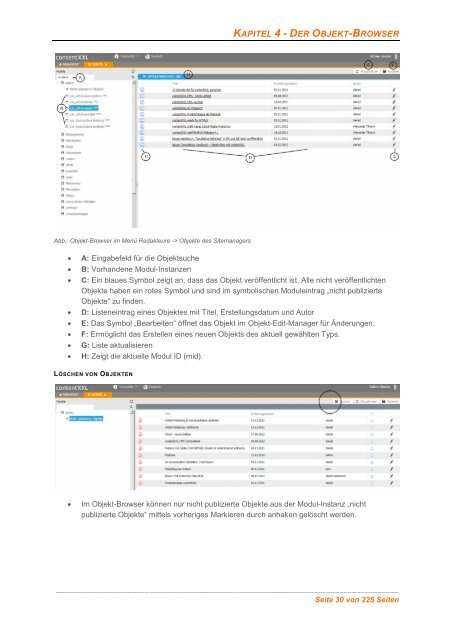 Handbuch für Redakteure - contentXXL Logo