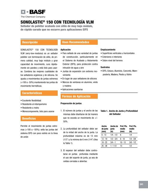 Manual Técnico de Productos - Fabrica MX - Construcción