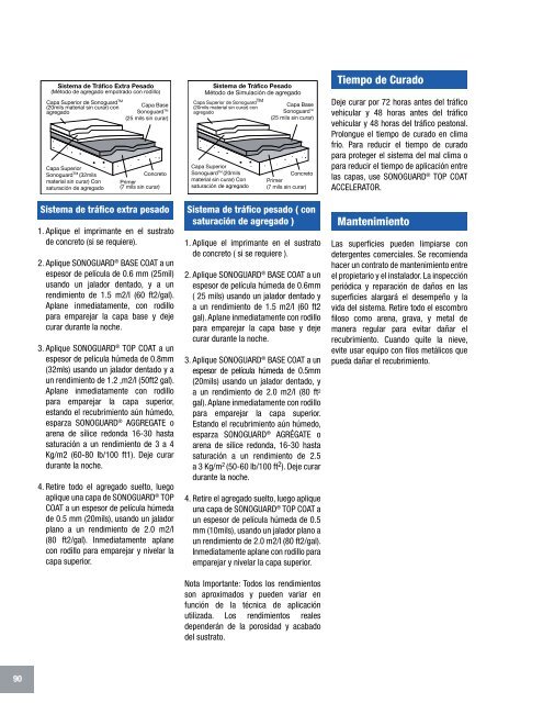 Manual Técnico de Productos - Fabrica MX - Construcción