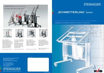 SCHMETTERLING - Steinhauer Elektromaschinen AG