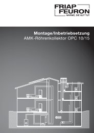 Montageanleitung AMK OPC 10/15 - Friap AG