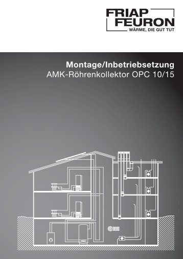 Montageanleitung AMK OPC 10/15 - Friap AG