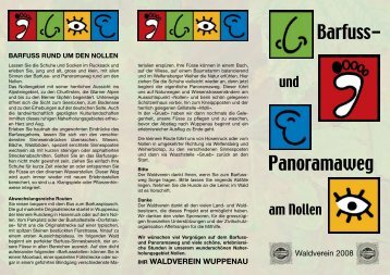 Panorama- und Barfussweg - Stadt Wil