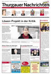 Löwen-Projekt in der Kritik - Aktuelle Ausgabe