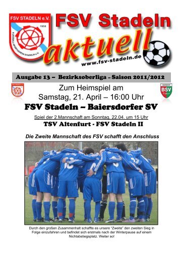 FSV Stadeln – Baiersdorfer SV