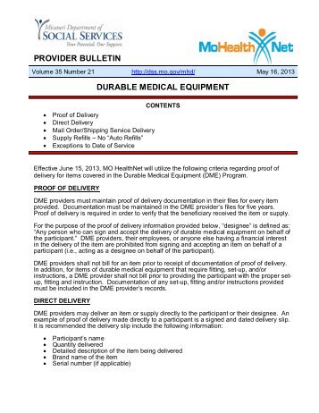 chapter 14 durable medical equipment dme