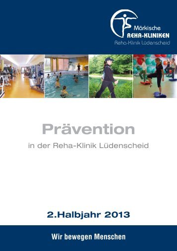 Prävention - Märkische Reha Kliniken GmbH