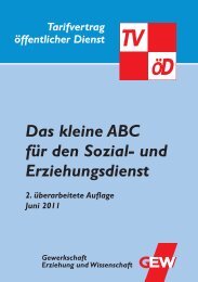 Das kleine ABC für den Sozial- und Erziehungsdienst - GEW