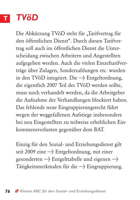 Das kleine ABC für den Sozial- und Erziehungsdienst - GEW