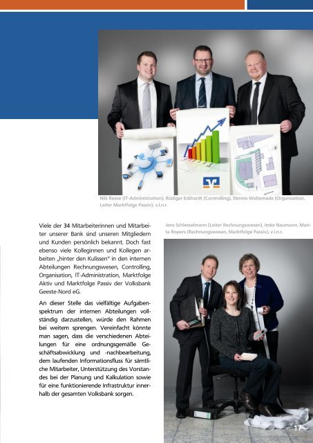 Geschäftsbericht 2012 - Volksbank Geeste-Nord eG