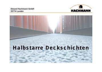 Vortrag - Halbstarre Deckschichten - Vsvi-sh.de