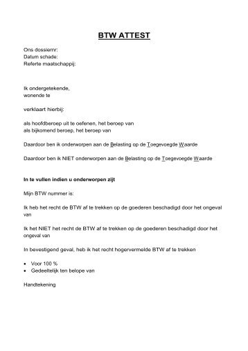 BTW attest.pdf - Verzekeringen Pyfferoen