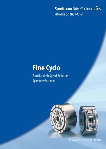 Fine Cyclo - Sumitomo (SHI) Cyclo Drive Germany GmbH