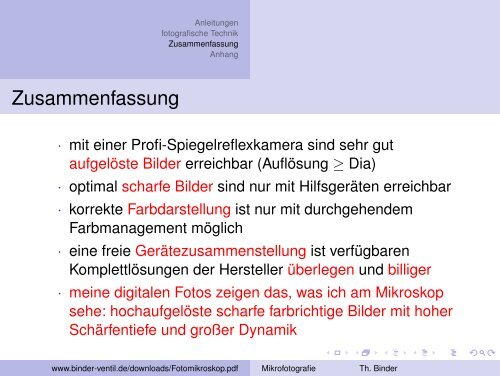 Vorteile und spezielle Problemlösungen für die ... - Binder-Ventil