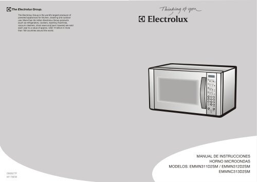 Microondas Electrolux EMDN20S3MLG 20 Litros