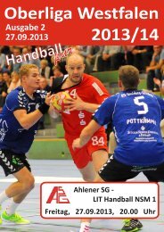 Handball pur - Ahlener SG