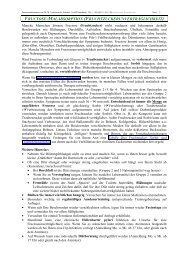 Tabelle Uber Fruchtzucker Sorbit Und