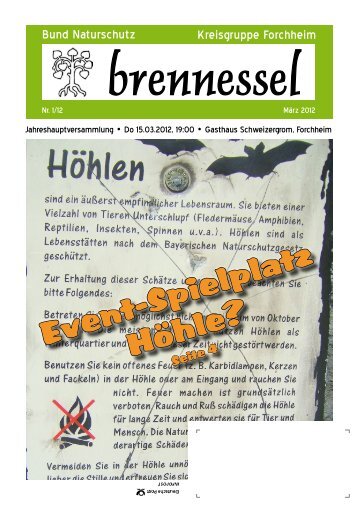 Aus der Kreisgruppe - Bund Naturschutz in Bayern eV