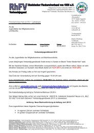 Einladung Jugendbiwak 2013 - Rheinischer Fischereiverband von ...