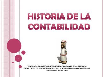 historia de la contabilidad pdf-upb-2008 - DC Empresarial