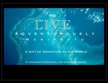 The Live Adventurously Manifesto Final - The Adventure Couple