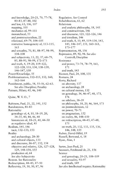 Starting with Foucault: An Introduction to Genealogy, Second Edition