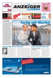 Anzeiger Luzern, Ausgabe 05, 6. Februar 2013