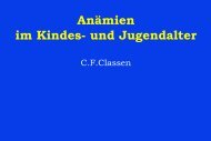 Anämien im Kindes- und Jugendalter