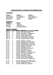 Ortsturnier 2010 vorrunde.rtf - SpVgg 06 Ketsch