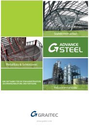 Metallbau & Schlosserei Stahlkonstruktion ... - GRAITEC Info
