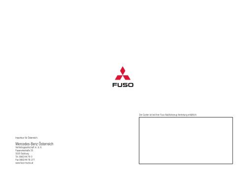 Download Preisliste - Mitsubishi Fuso Canter