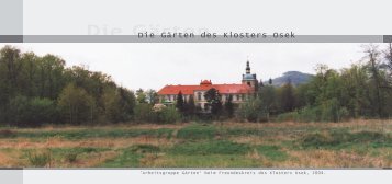 Die Gärten - Kloster Osek