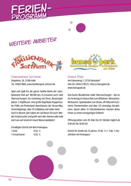 Gesamtes Ferienprogrammheft - THW OV Salzgitter