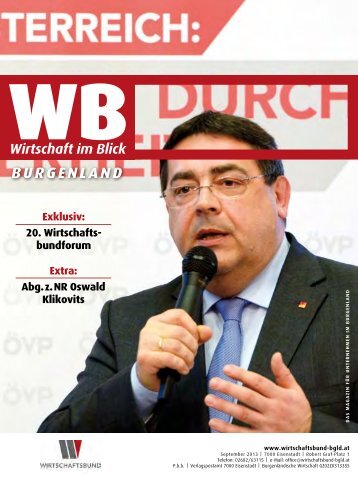 BURGENLAND - Österreichische Wirtschaftsbund