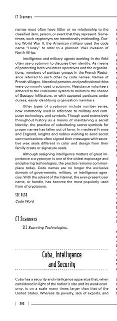 ENCYCLOPEDIA OF Espionage, Intelligence, and Security Volume ...