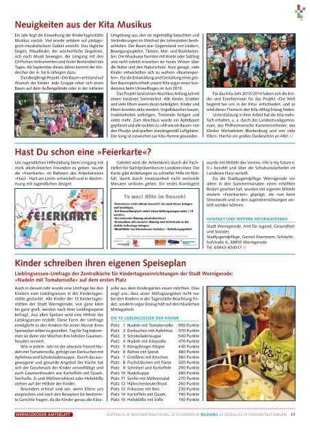 Amtsblatt Stadt Wernigerode 09 - 2013 (3.72 MB)