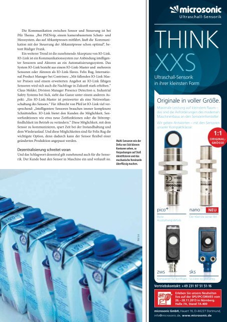 Ausgabe 5 /2013 - technik + EINKAUF