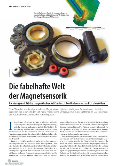 Ausgabe 5 /2013 - technik + EINKAUF