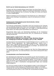 Gemeinderatssitzung vom 16.09.2013 - Gemeinde Kohlberg