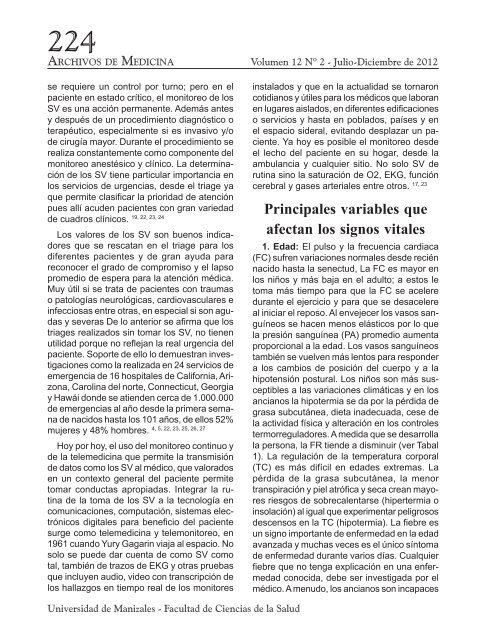 Semiología de los signos vitales.pdf - Universidad de Manizales