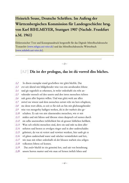 e-Text - Mittelhochdeutsches Wörterbuch