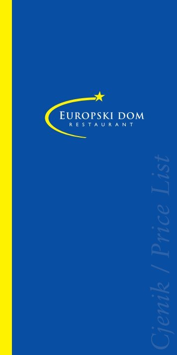 Cjenik jela i pica u cijelosti pogledajte ovdje u PDF formatu