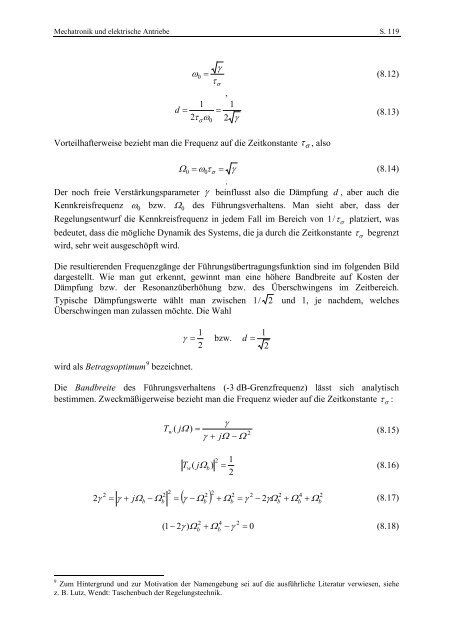 Skript - Fachgebiet Leistungselektronik und Elektrische ...