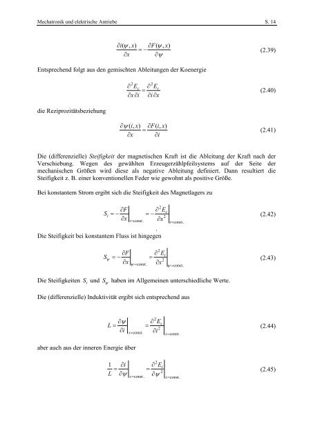 Skript - Fachgebiet Leistungselektronik und Elektrische ...