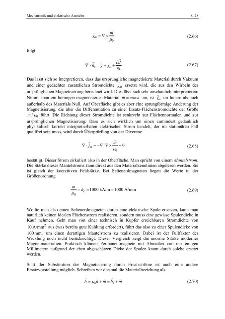 Skript - Fachgebiet Leistungselektronik und Elektrische ...