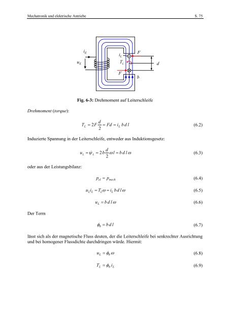 Skript - Fachgebiet Leistungselektronik und Elektrische ...