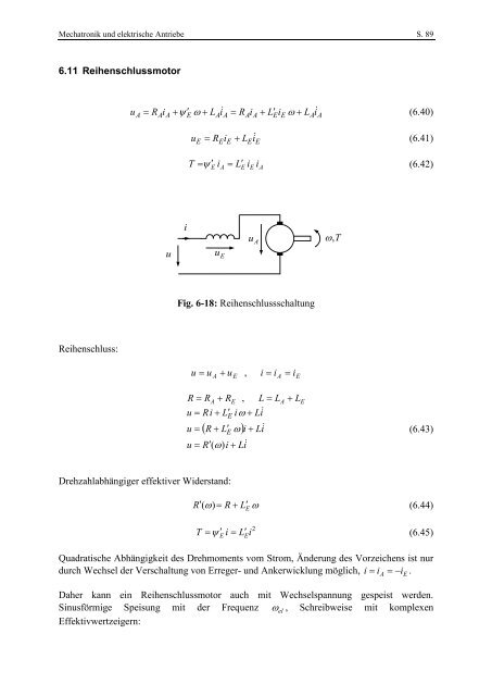 Skript - Fachgebiet Leistungselektronik und Elektrische ...