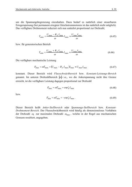 Skript - Fachgebiet Leistungselektronik und Elektrische ...