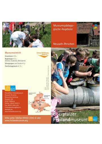 neuen Flyer - Oberpfälzer Freilandmuseum Neusath-Perschen